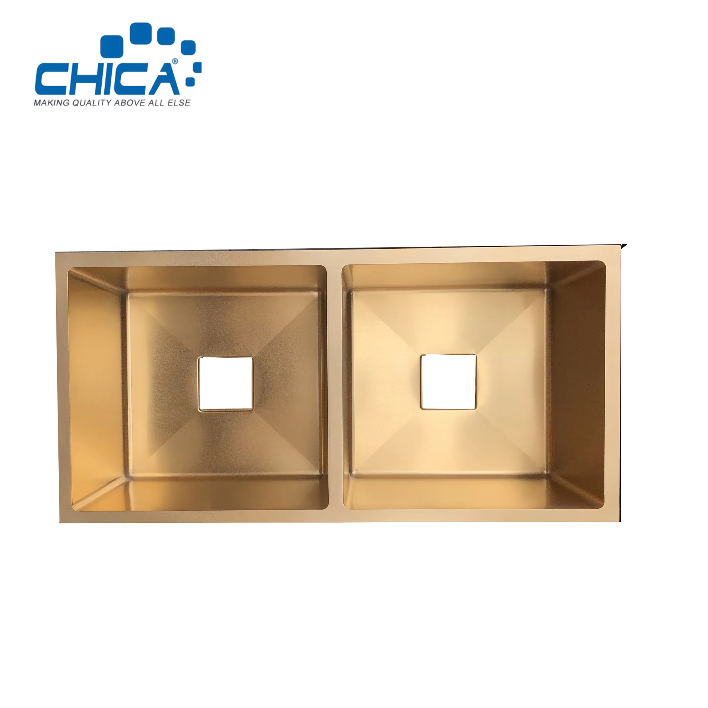 Double Bowl Topmount Kitchen Sink SUS201 304 Stainless Steel Kitchen Sink For House