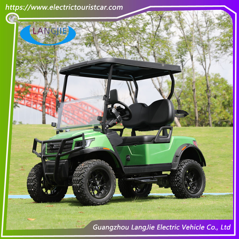 Electric Hunting Car 2 Seats With 5KW AC Motor And 48V Controller For Longevity