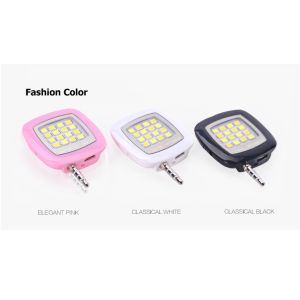 LED FLASH light for Camera Mini Selfie Sync for IOS Android with USB Cable GK