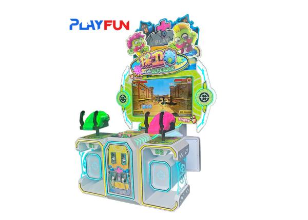 Defender Lottery Coin Operated Gun Shooting Game Monsters Ticket Redemption
