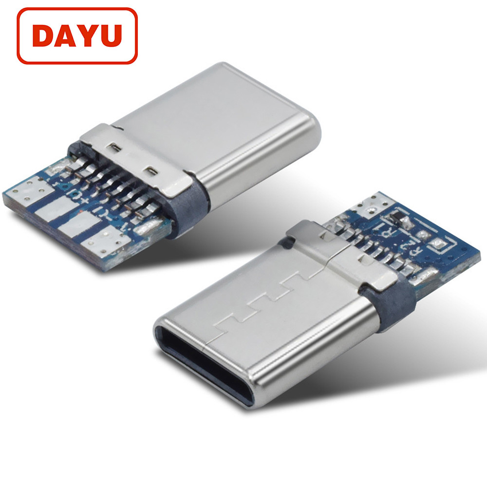 White / Black Usb 3.1 Gen 1 Connector 16 PIN Cut Style For Charging And Data