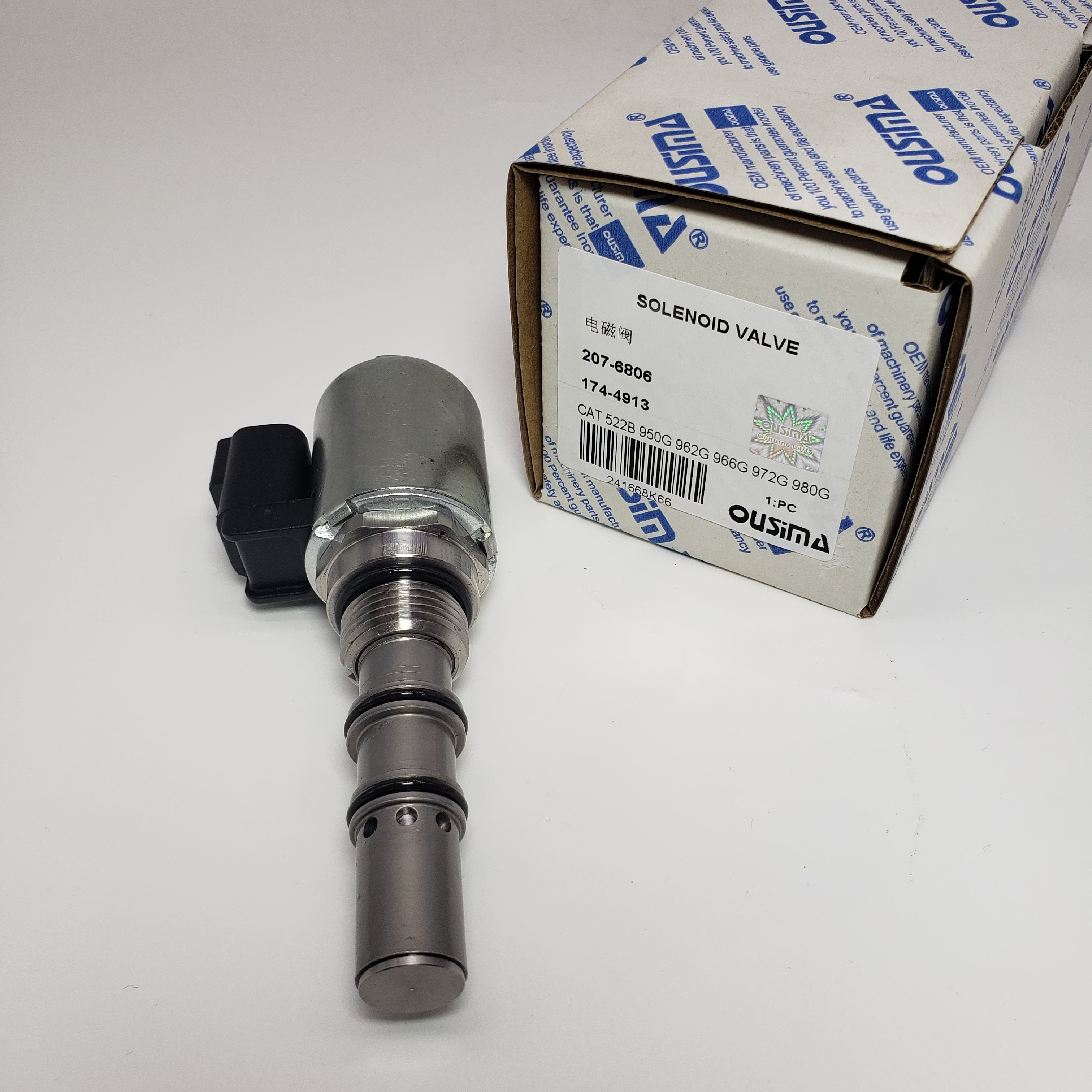 Solenoid Valve 207-6806 174-4913 For CAT 521B 522B 950G 962G 966G II 972G II 980G II,