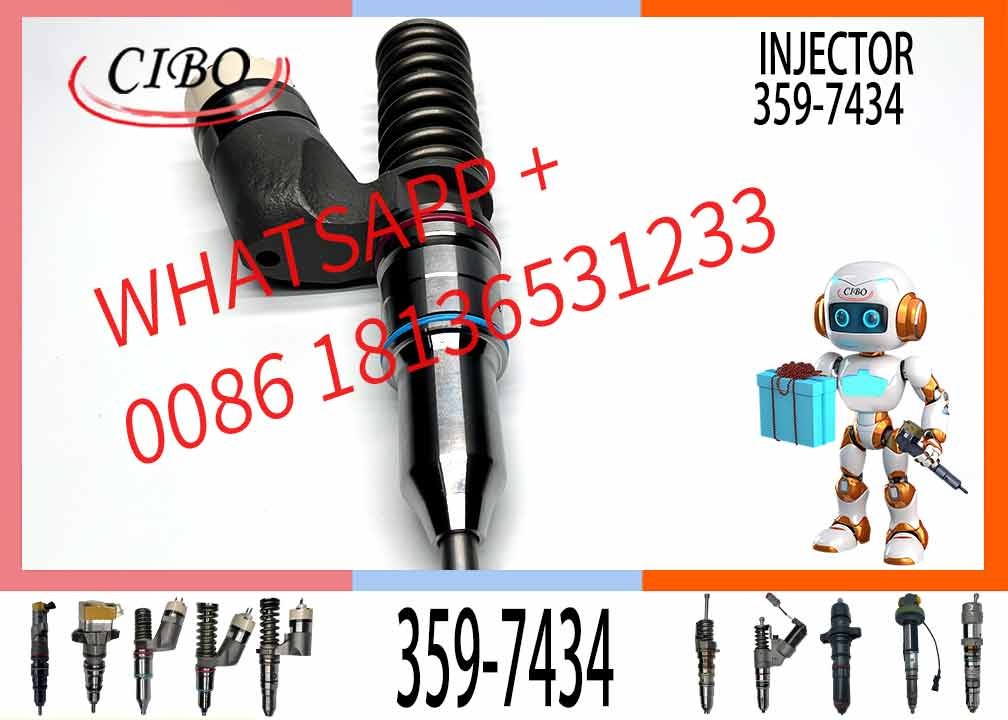 Diesel Fuel Injector 359-7434 20R-1304 10R-0955 10R-1000 355-6110 For C15 C18 Engine