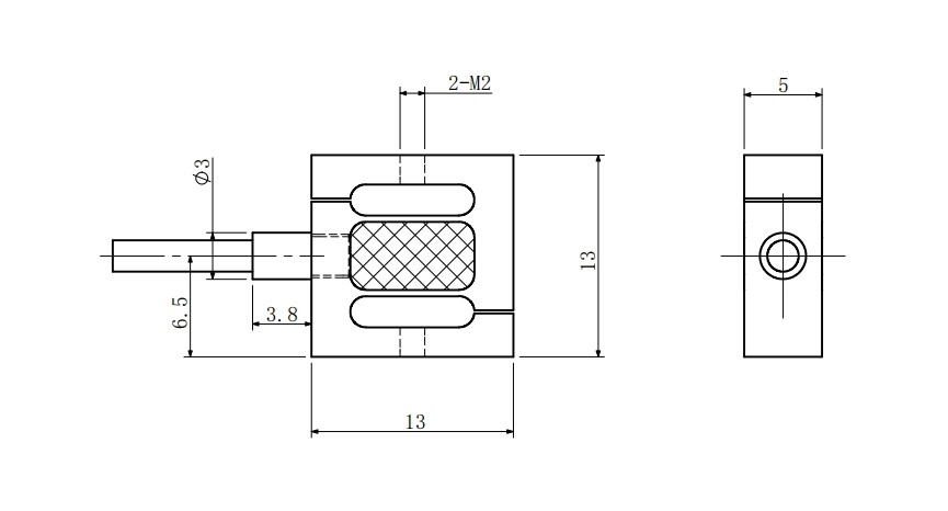 200n S Beam Load Cell Stainless Steel 5n 5v Load Cell