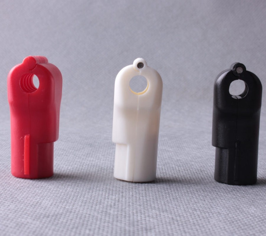 COMER Digital shop Retail display hanger ABS stop locks, stop lock hook, display hook lock