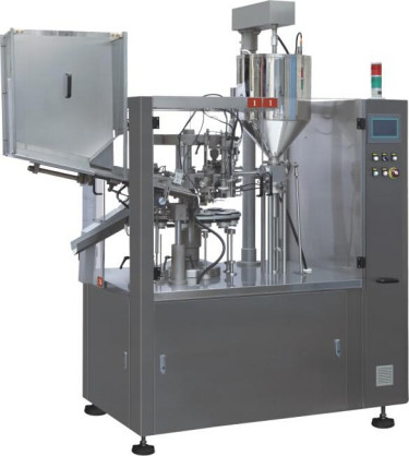 Touch Screen Soft Tube Filling And Sealing Machine With Automatic Tube Feeding System