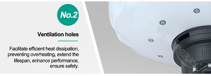 Portable LED Balloon Light 320W Mobile Light Tower For Indoor Construction