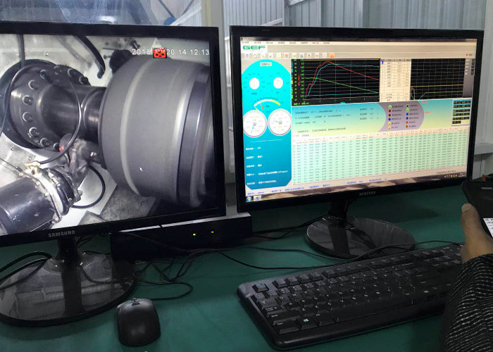 Car Brake Pads Equel ratio Pressing Ceramics Material Green Test