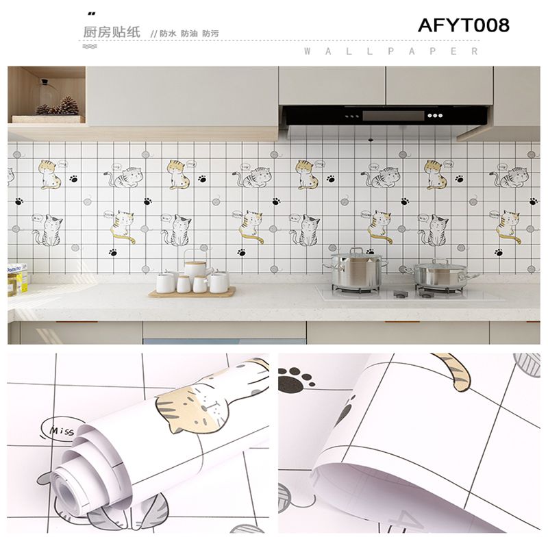 OEM/ODM YES home decor wall paper 3d Self adhesive kitchen wallpaper