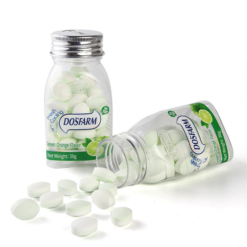 Vitamin C Cooling Lime Sugar Free Mint Candy With HACCP HALAL