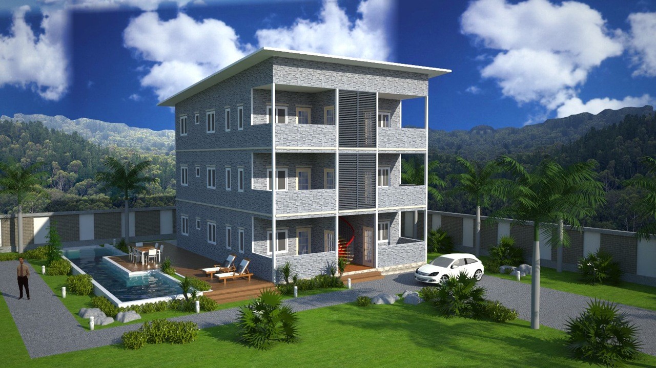 SOHO Light Steel Frame Structure Prefab Apartment Buildings for rent for sale Custom House With New Design