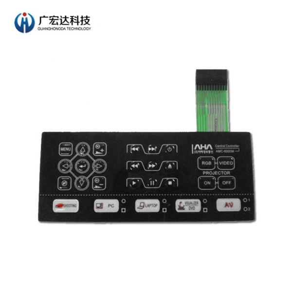China Overlay Graphic Keyboard Membrane Switch Devices Control Keypad Circuit Print on sale China Overlay Graphic Keyboard Membrane Switch Devices Control Keypad Circuit Print on sale