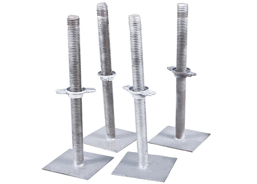 Adjustable Swivel Jack Base Plate Jack U Head Screw Jack For Ringlock Scaffolding