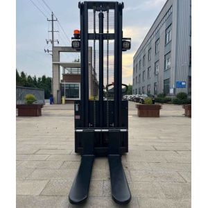 1.5t 1500kg Full Electric Walkie Stacker With 18 Months Warranty For Support