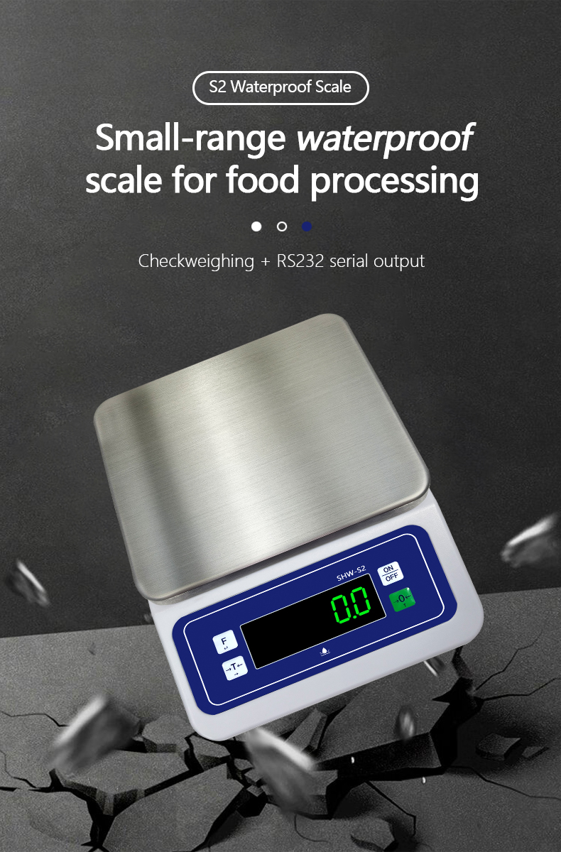 LED Display 304 Stainless Steel Waterproof Balance Scale 170mmX140mm for SOHE S2 2024