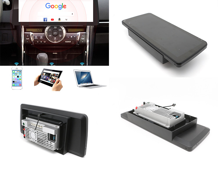 4G DSP Universal Car Stereo , Wireless Carplay Car Multimedia Player 12.3 Inch