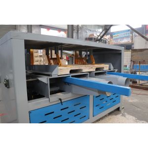 Wood Pallet Notching Machine Automatic Double Head Notcher Groove Machine