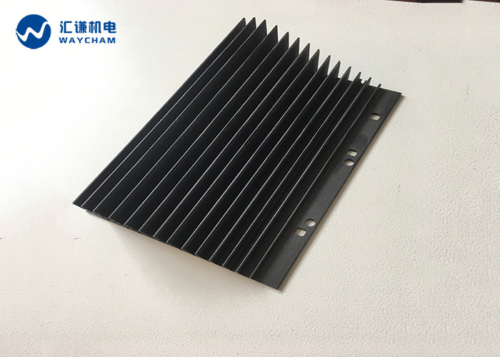 Micro Machining 6063T5 Aluminium Cooling Fins Anodized Heat Sink