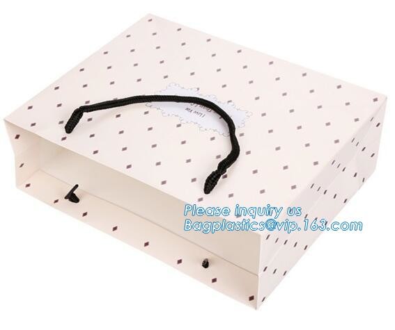 Luxury Paper Gift Carrier Shopping Bag Party Bag with Handles,printed paper carrier bag for apparel shopping bag, bageas