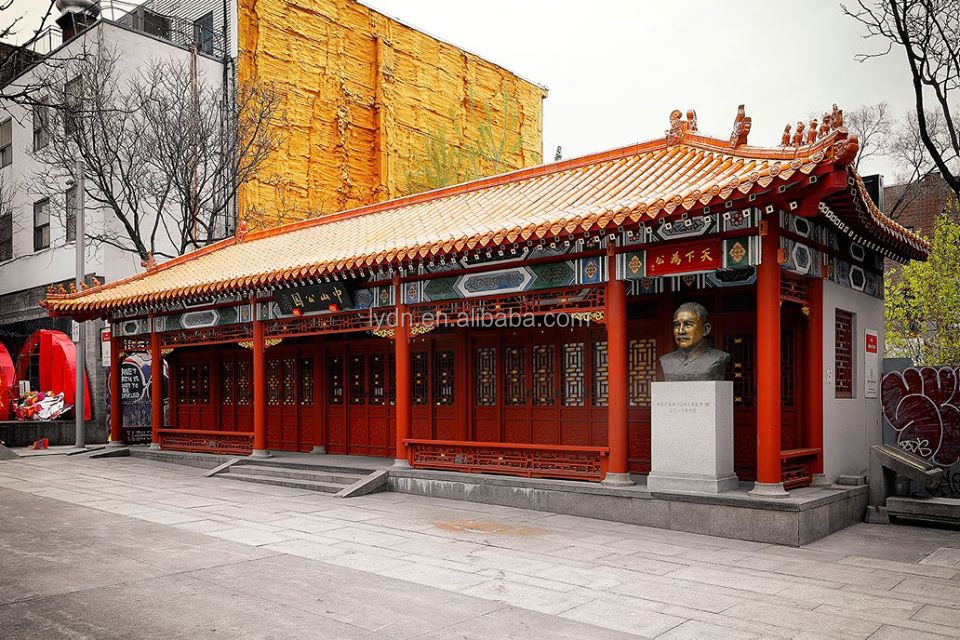 Handmade and Sintered Japanese Buddhist Temple Roof Traditional Chinese Ceramic Tiles with 1500N Compressive Strength