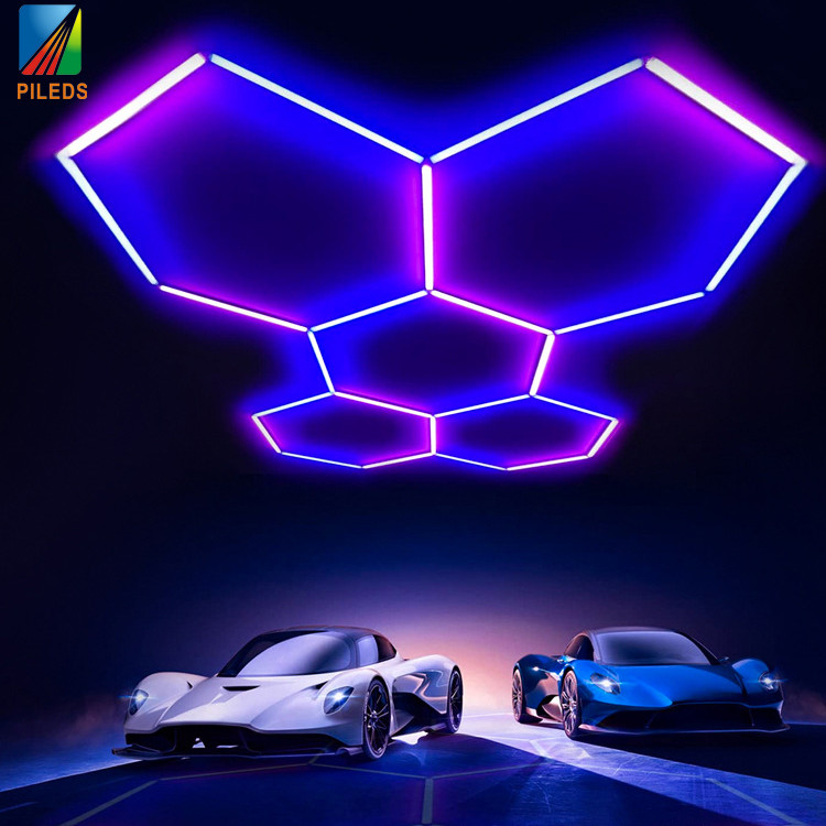 PILEDS LED Digital Pixel Tube RGB Pixel Bar/Stage Light With Honeycomb Shape For Ceiling Project Bar Club Hotel