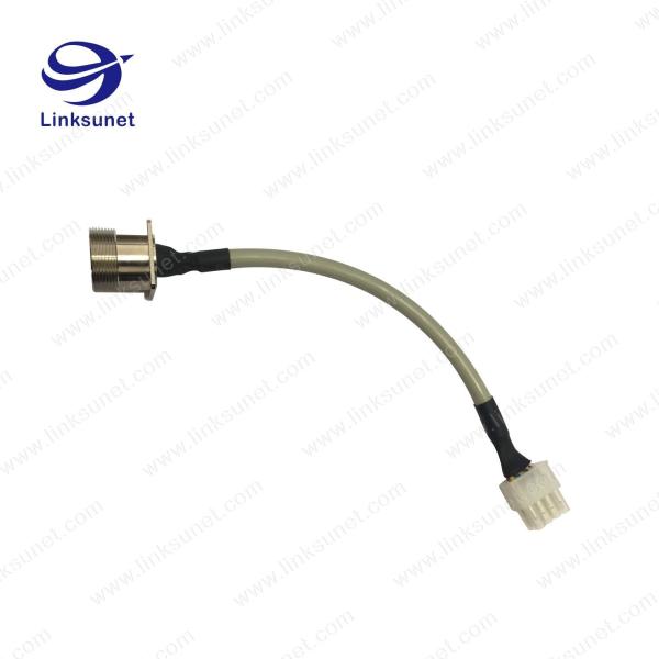 9pin add 5557series natural 4.20mm Female connectors LIYCY 26 - 28awg PA6 wiring