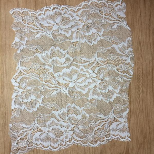 30cm wide 2017 New Fashion Lace Border/ underwear cotton lace edge in Ivory