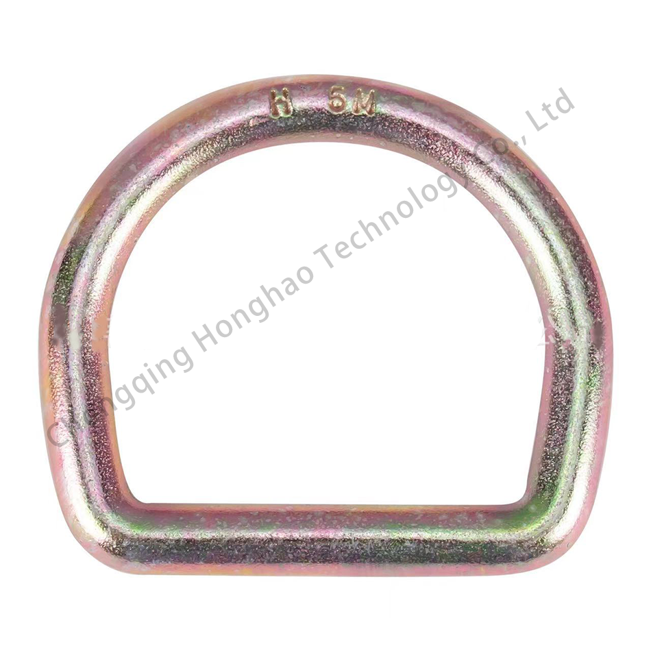 Galvanized Finish High Altitude Safety Harness D Ring Fall Protection Gear for Construction Work