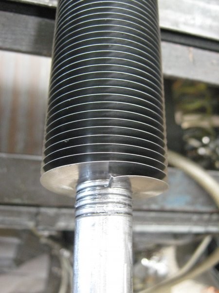 Aluminum 1100 / Stainless Steel Seamless Embedded Fin Tube OD 50.8mm