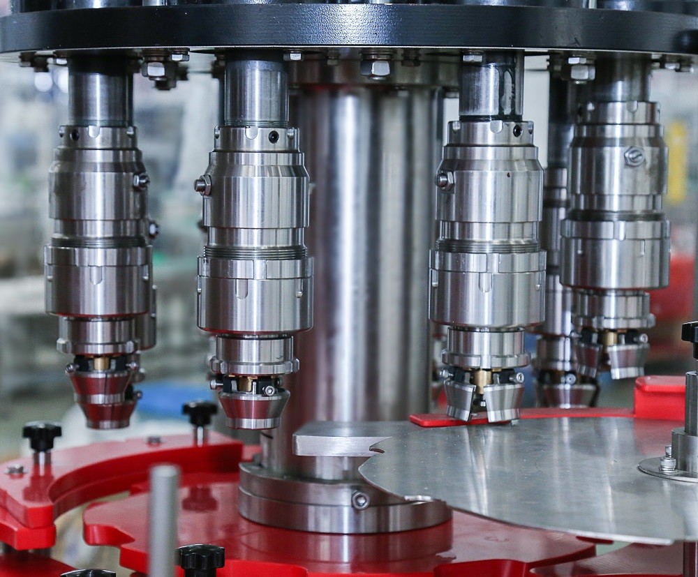 20 Nozzle Edible Oil Filling Machine 8 Heads 2 In 1