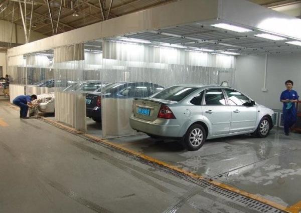 Comprehensive Prep Station Spray Booth PVC Curtains Prep Stations Automotive
