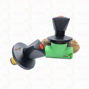Ppr Black Plated Stop Valve With Triangular Handle BlackFlow Precision Valve