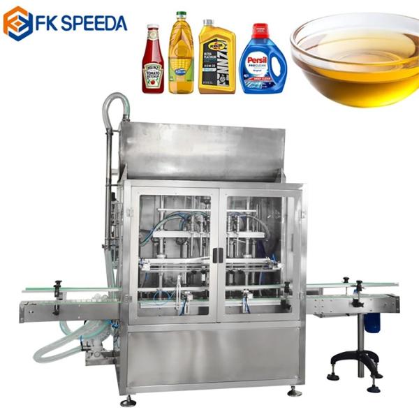 Precision Filling Machine for Industry Bottle Syrup Cosmetics Essential Oil and