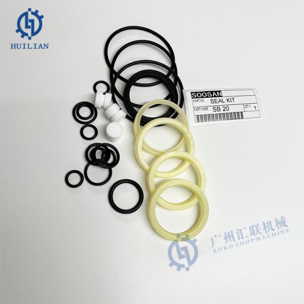 Excavator Hydraulic Breaker Hammer Repair Oil Seal Kit for Models SOOSAN SB20