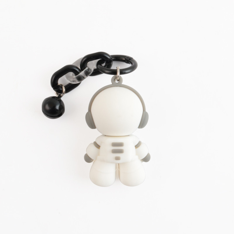 Astronaut Shaped custom PVC USB Flash Drive With Key Chain​ 80/MBS