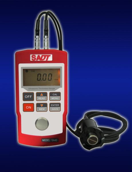 Handheld Ultrasonic Thickness Gauge manufacturer SA40+ which can test thickness