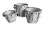 Buy cheap Silver Roto Moulded Products Plastic Flower Pot Flower Planter Box Rotomolded from wholesalers