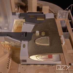 KPF 1:500 Guangzhou MixC Center Architectural Scale Model with Laser Cutting