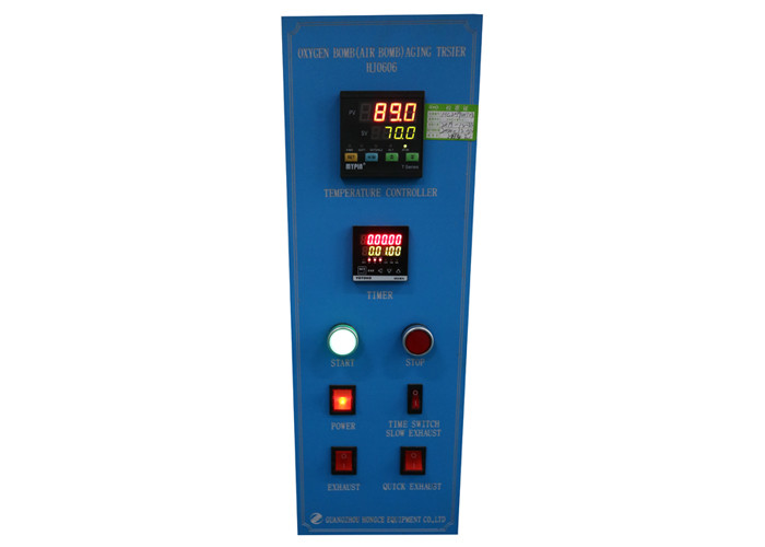Oxygen / Air Bomb Aging Test Chamber Cable Testing Equipment Easy Operation Stainless Steel Test Tank