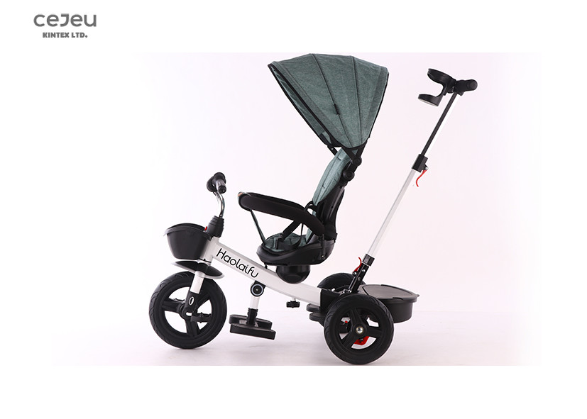 EN71 Ride On Trike With Parent Handle 8.5KG 360 Seat Rotatable