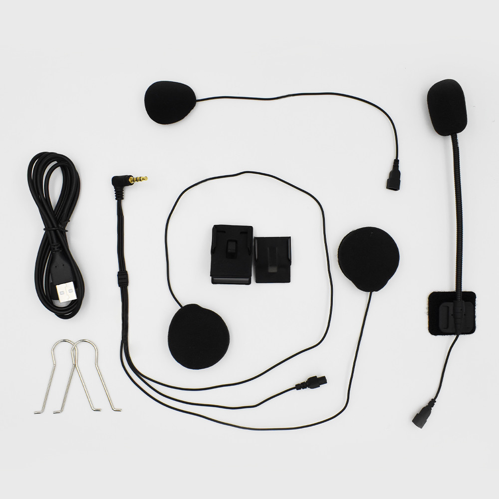 Bluetooth 4.2 3.7V 650mAh Waterproof Headset Intercom