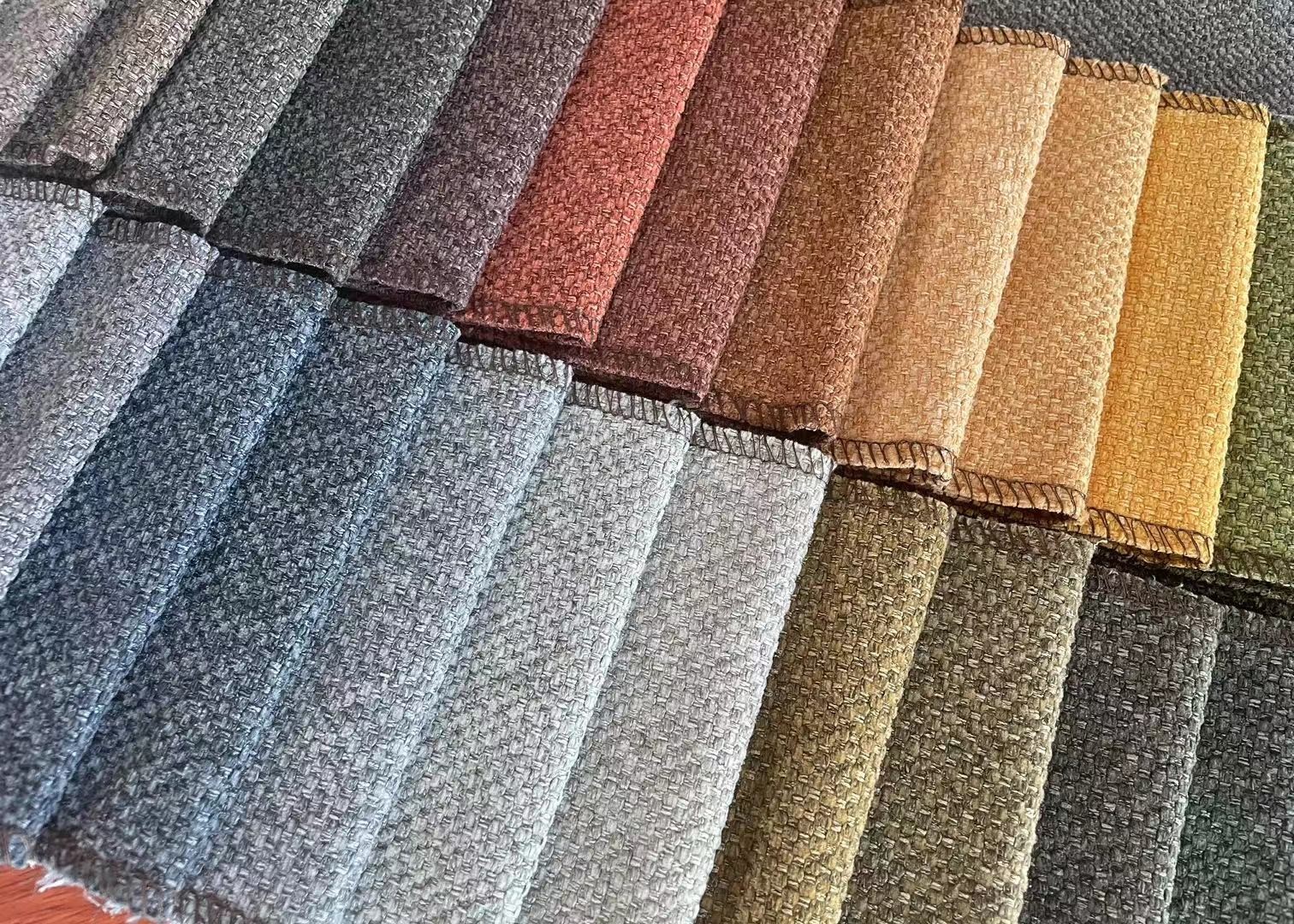 Chenille Sofa Upholstery Fabric / Polyester Chenille Sofa Fabric