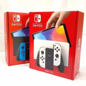 HOT SALES 100 % Nintendos Switch 32GB OLED Console with Neon Blue- High Quality