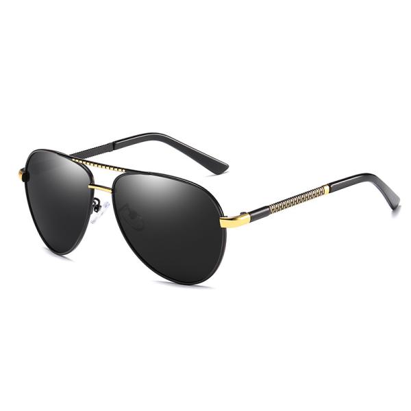 Alloys Pilot Polarized Lens Mens Luxury Sunglasses UV400 Driving Night Fishing