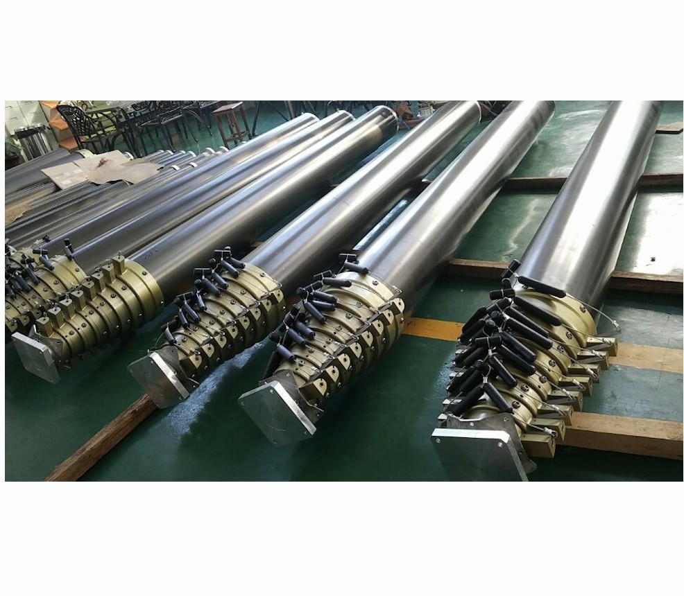 20m lockable pneumatic telescopic mast-50kg payloads/NR-3600-20000-50L/ antenna telescopic mast/ telescoping mast