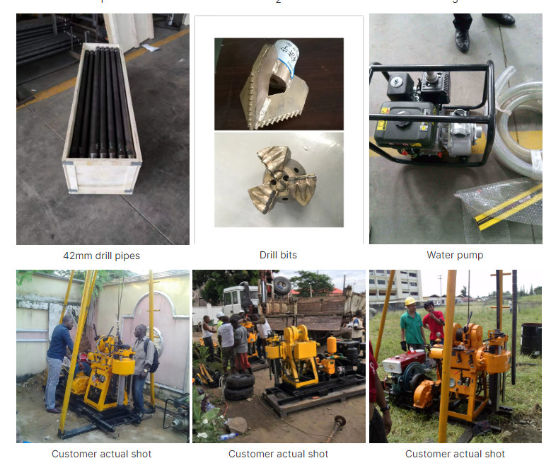 XY -1A 120 Meters For High Speed Sample Coring Engineering Drilling Rig With Customized Borehole Diameter