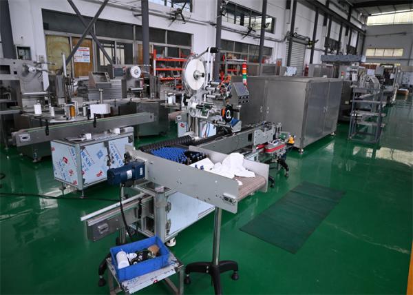 Stainless Steel Pharma Labeling Machine with Stepper Motor for Wrap around