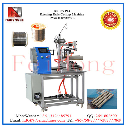 resistance coil winding machine with ends