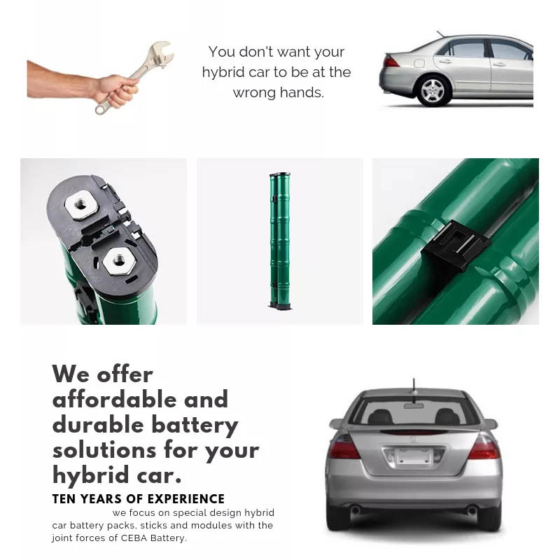 1000 Cycles Hybrid Nimh Battery Packs Replacement For Honda Accord