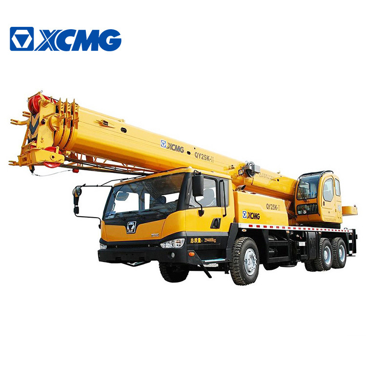 Official QY25K-II Hydraulic Truck Mounted Mobile Crane 25 Ton 1 Year Warranty